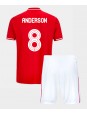 Otroški Nogometna dresi replika Nottingham Forest Elliot Anderson #8 Domači 2025-26 Kratek rokav (+ hlače)